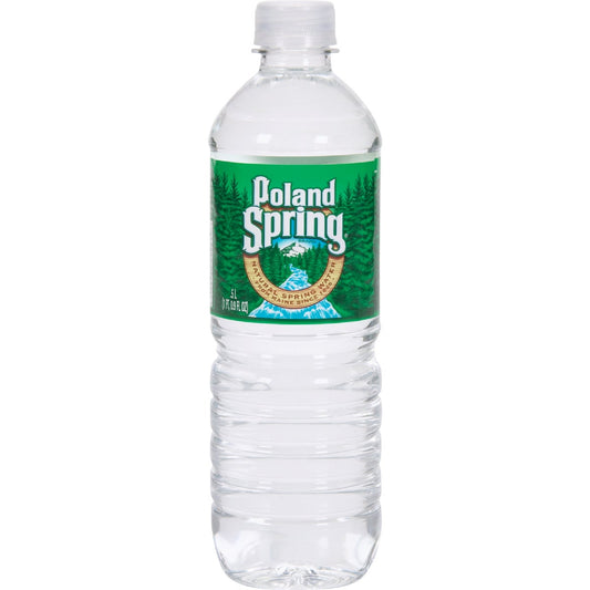 Poland Spring 0.5 Liter Bottled Spring Water Deposit (24-Pack)