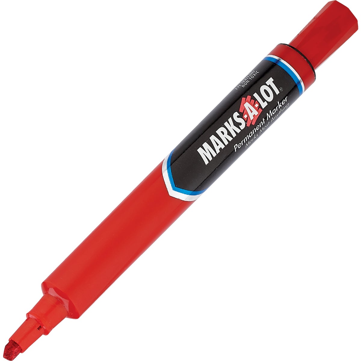 Marks-A-Lot Red Regular Chisel Tip Permanent Marker