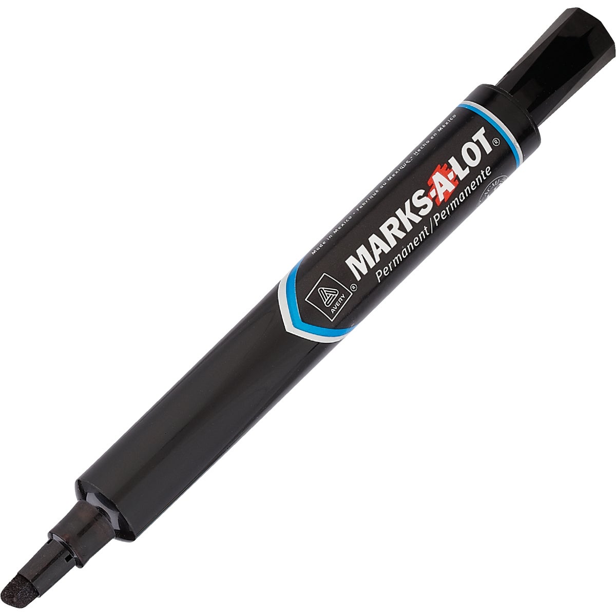 Marks-A-Lot Black Large Chisel Tip Permanent Marker