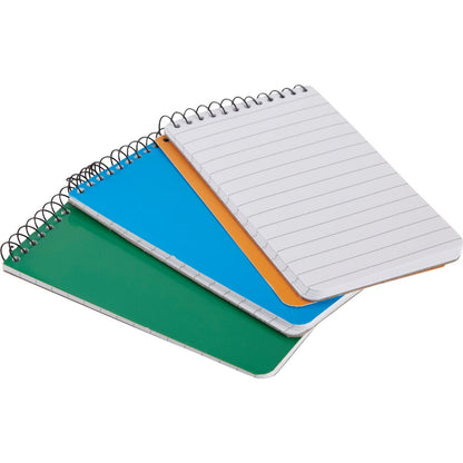 Smart Savers 3 In. x 5 In. White 50-Sheet Top Spiral Bound Memo Pad (3-Pack)