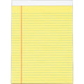 Staples 8-1/2 In. W. x 11 In. H. 50-Sheet Yellow Top Bound Legal Pad (12-Pack)