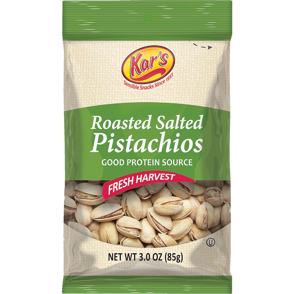Kar's 3 Oz. Salted Pistachios