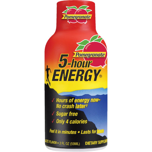 5 Hour Energy 1.93 Oz. Pomegranate Flavor Energy Drink