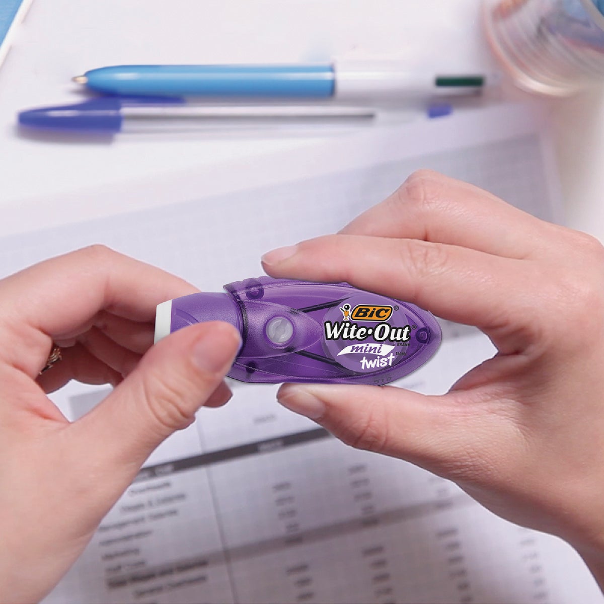 Bic Wite-Out 26.2 Ft. White Mini Correction Tape