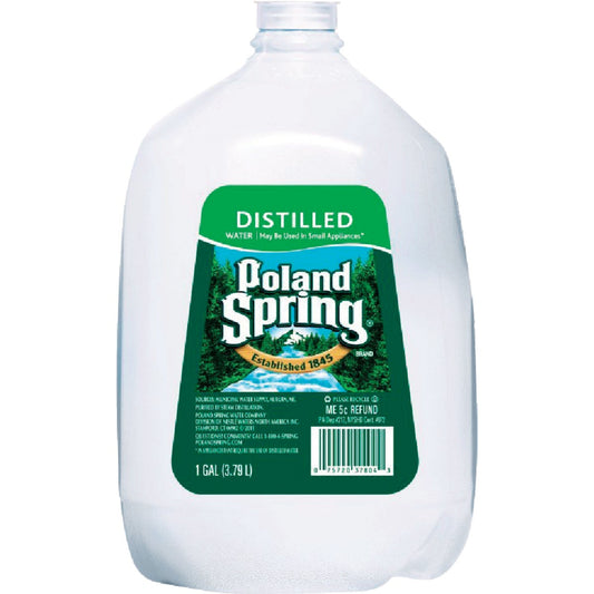 Poland Spring 1 Gal. Distilled Water Non Deposit