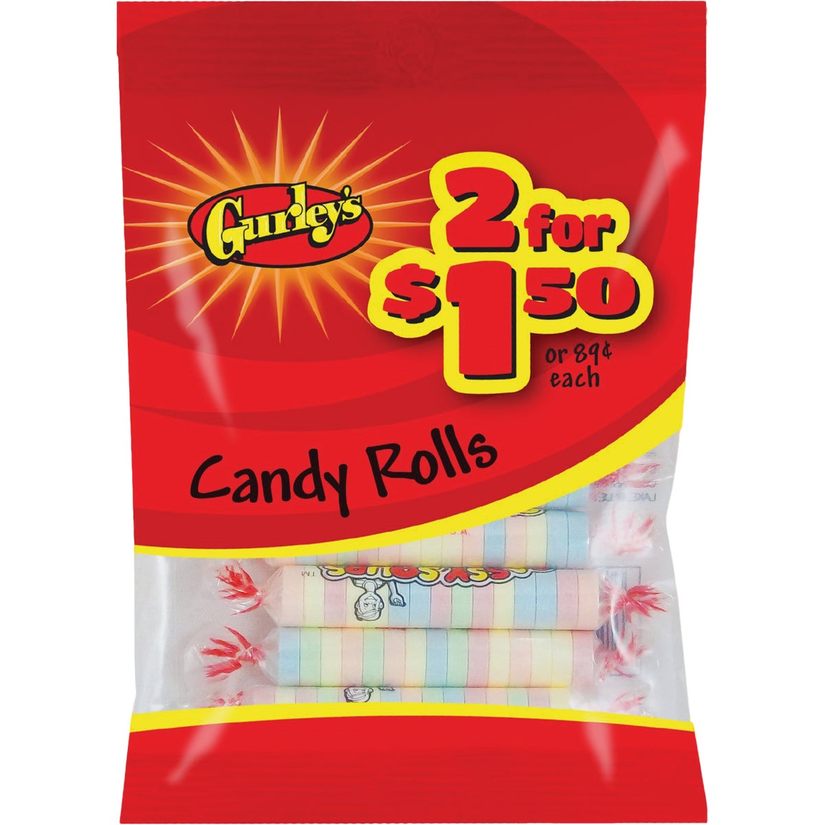 Gurley's 1.75 Oz. Candy Rolls