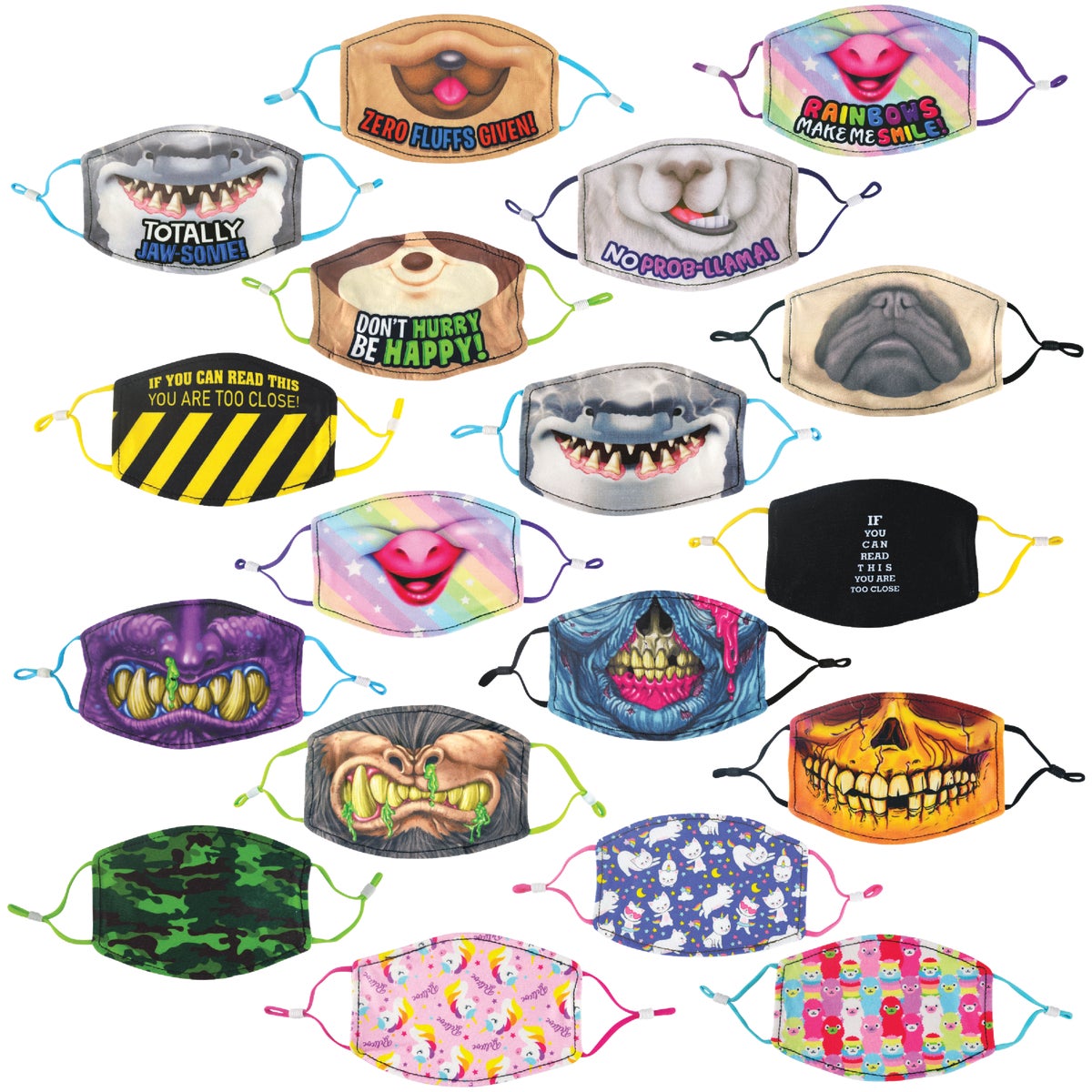 Novelty Shield-N-Play Washable Polyester Kids Mask