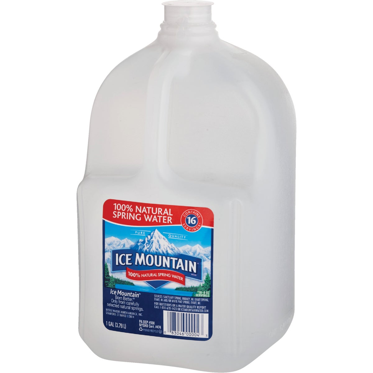 Ice Mountain 1 Gal. Spring Water