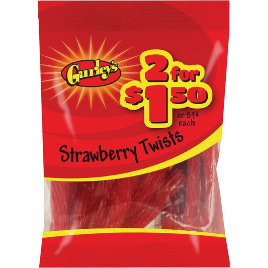Gurley's 2 Oz. Strawberry Licorice Twists