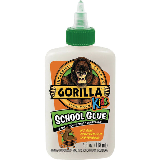 Gorilla 4 Oz. White Drying School Glue