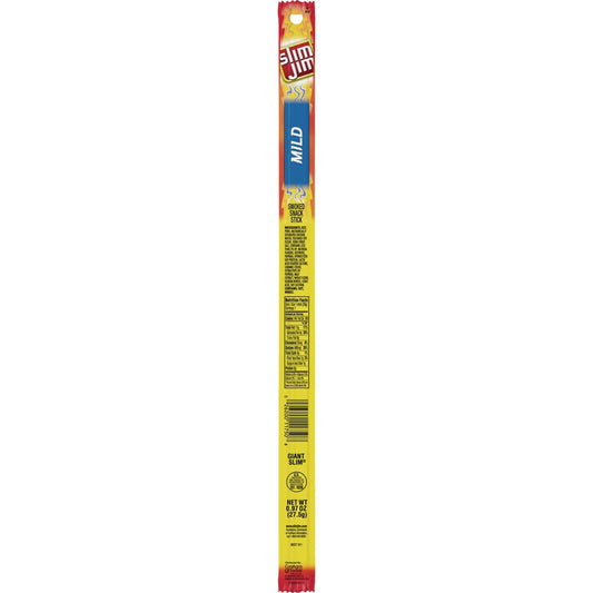 Slim Jim Giant Slim Mild Flavor 0.97 Oz. Beef Stick