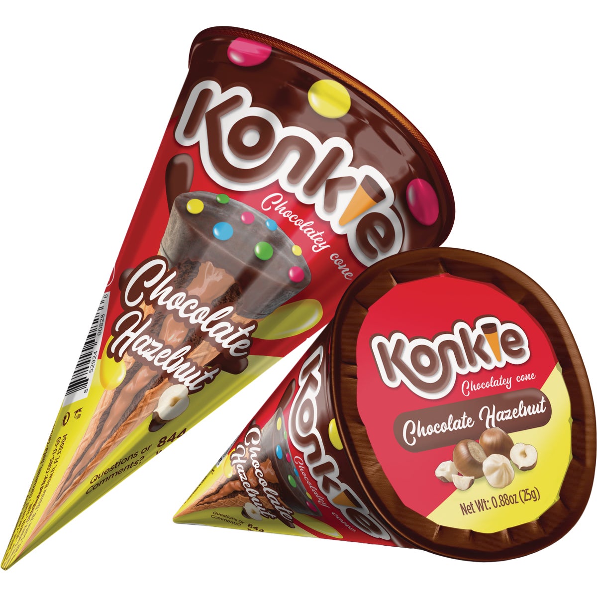 Konkie Chocolate Hazelnut Wafer Cone
