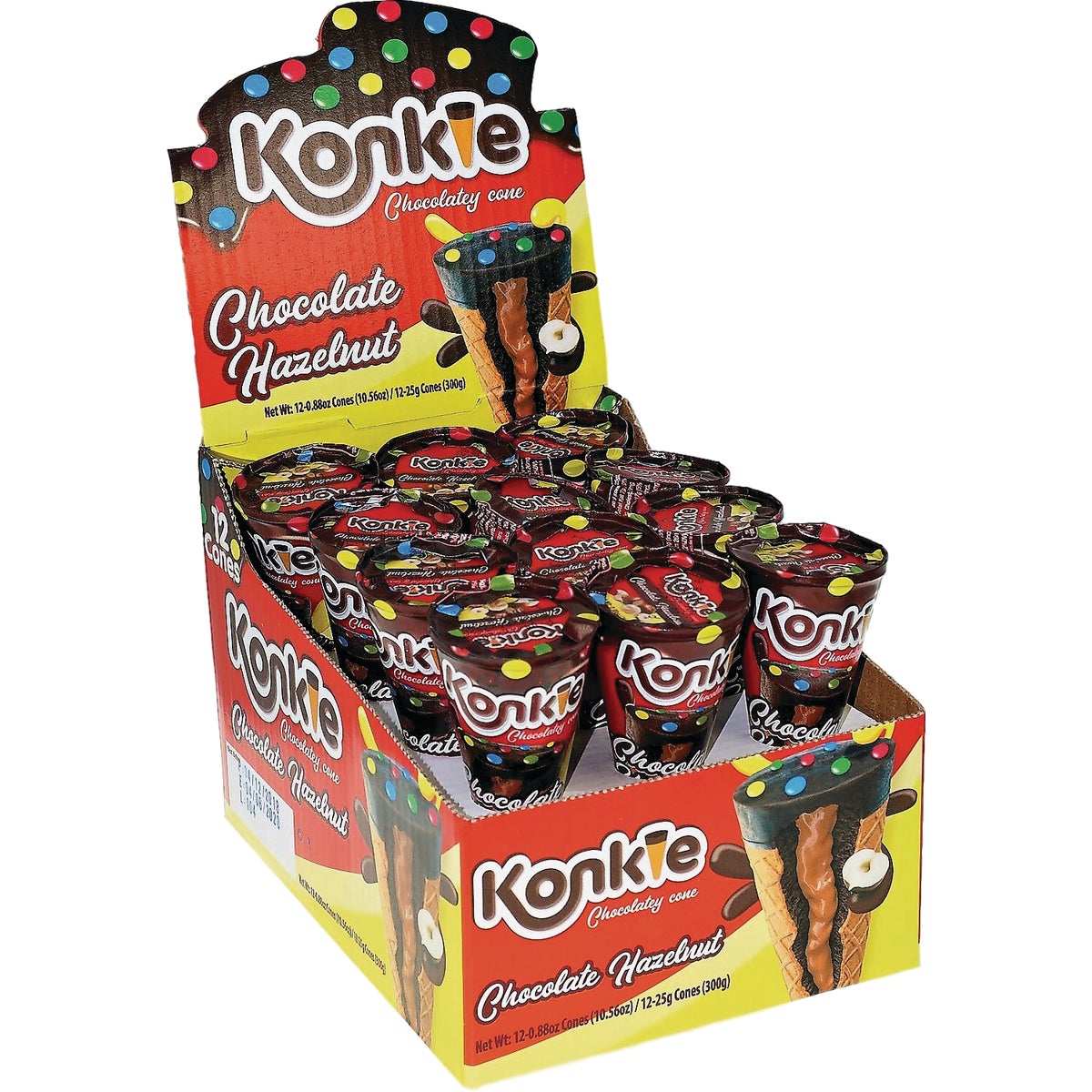 Konkie Chocolate Hazelnut Wafer Cone