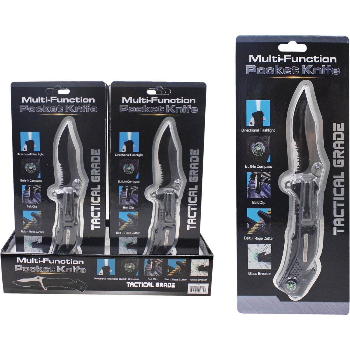 Diamond Visions 3-1/2 In. Tactical Pocket Knife