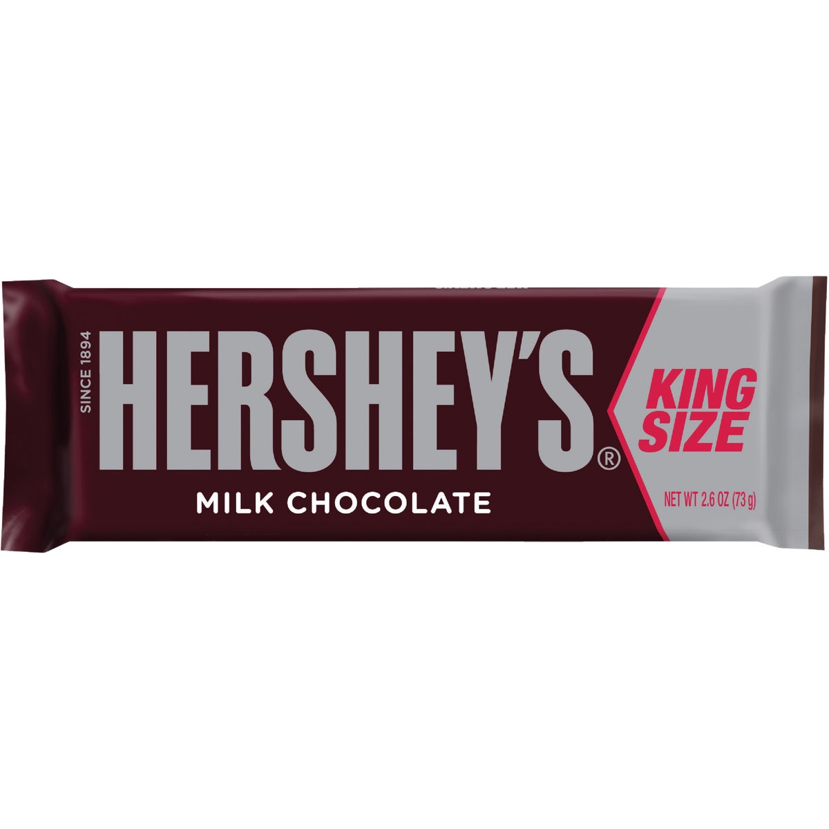 Hershey's King Size 2.6 Oz. Milk Chocolate Candy Bar