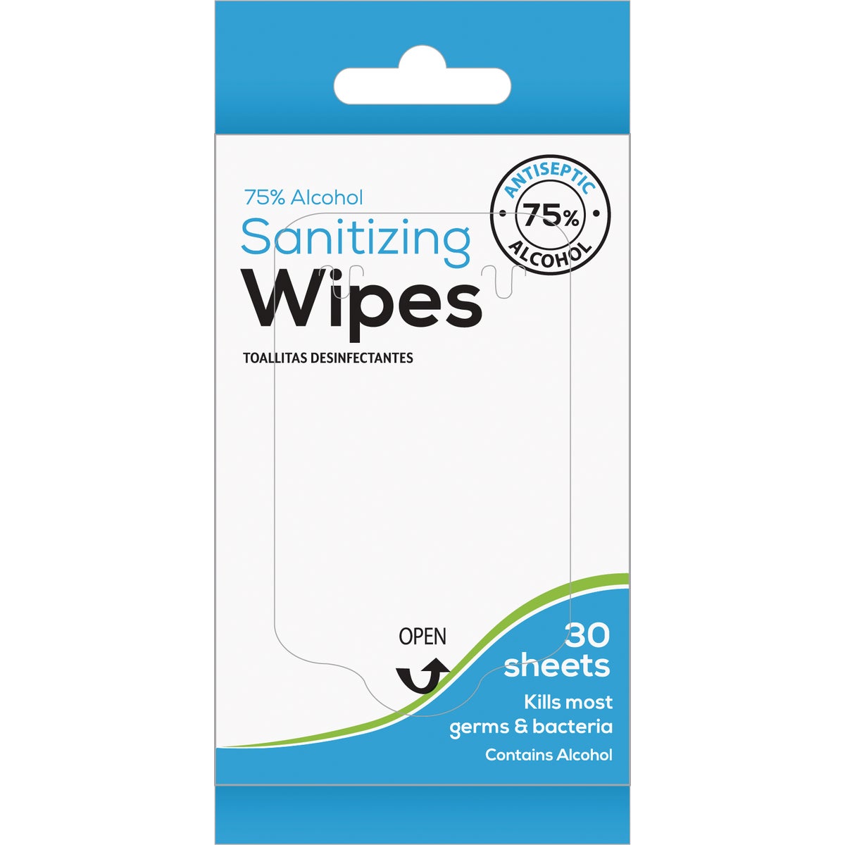 Brite Concepts Unscented Hand Sanitizer Wipes (30-Pack)