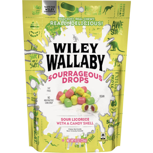 Wiley Wallaby 8 Oz. Sourrageous Drops