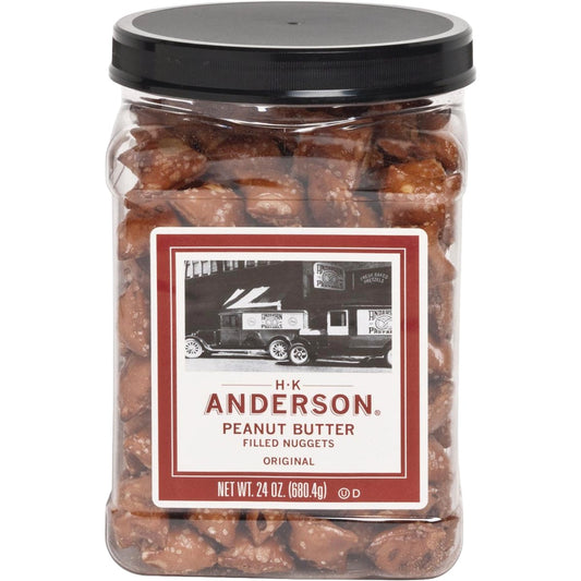 HK Anderson 24 Oz. Peanut Butter Filled Pretzel Nuggets