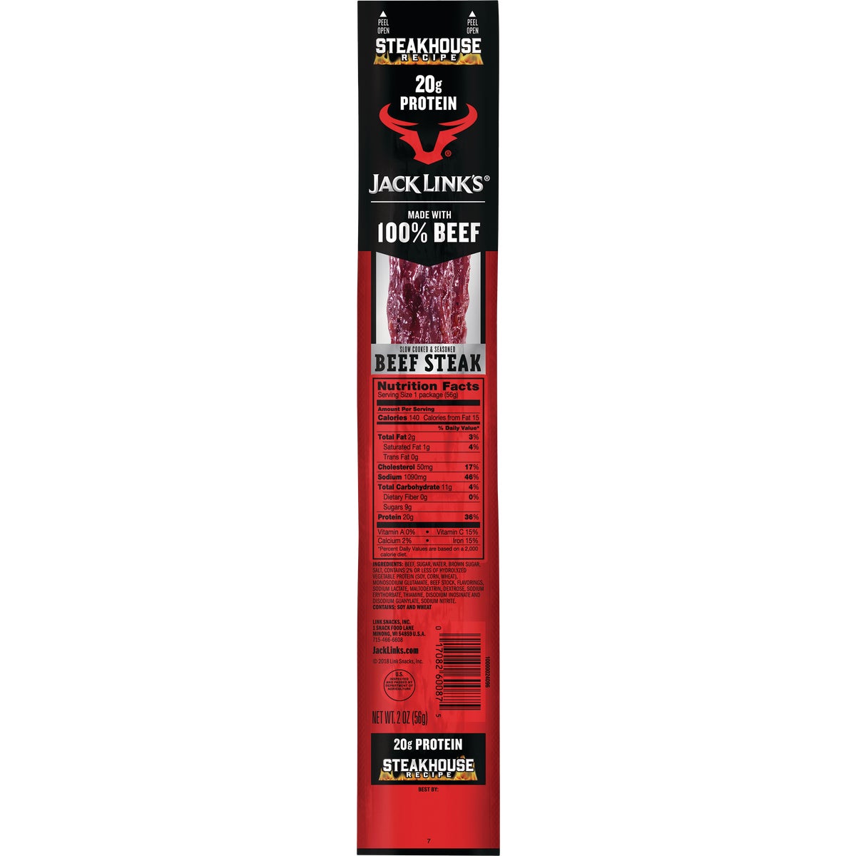 Jack Link's 2 Oz. Steakhouse Beef Steak