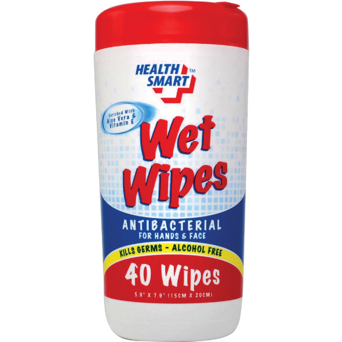 Health Smart Antibacterial Hand Cleaning Wipe (40-Count)