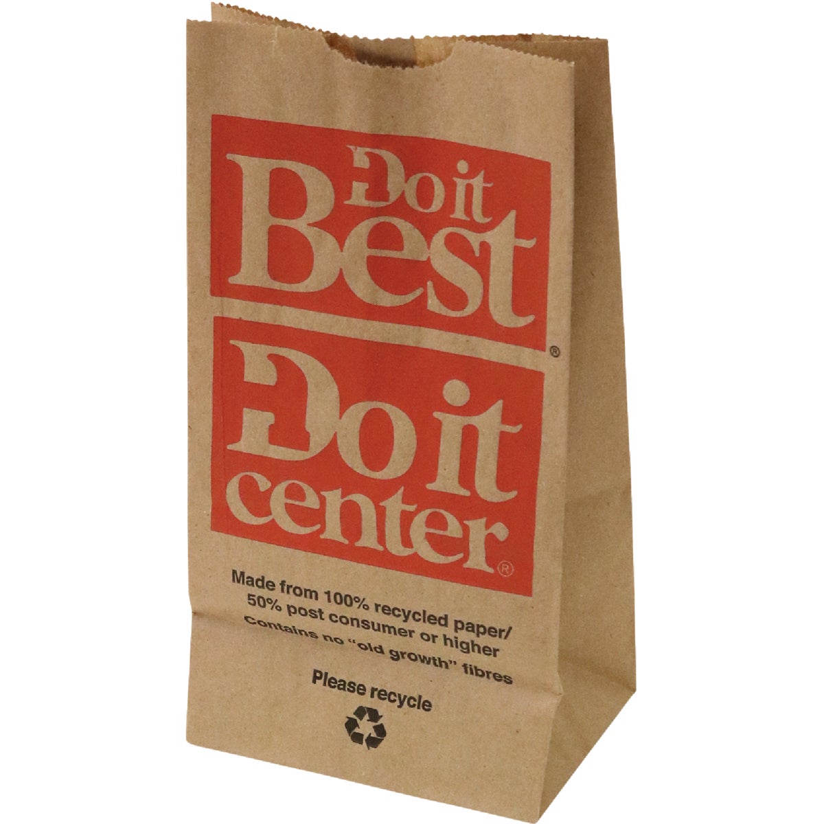 Do it Best/Do it Center 3 Lb. Capacity Paper Shopping Bag (500-Pack)