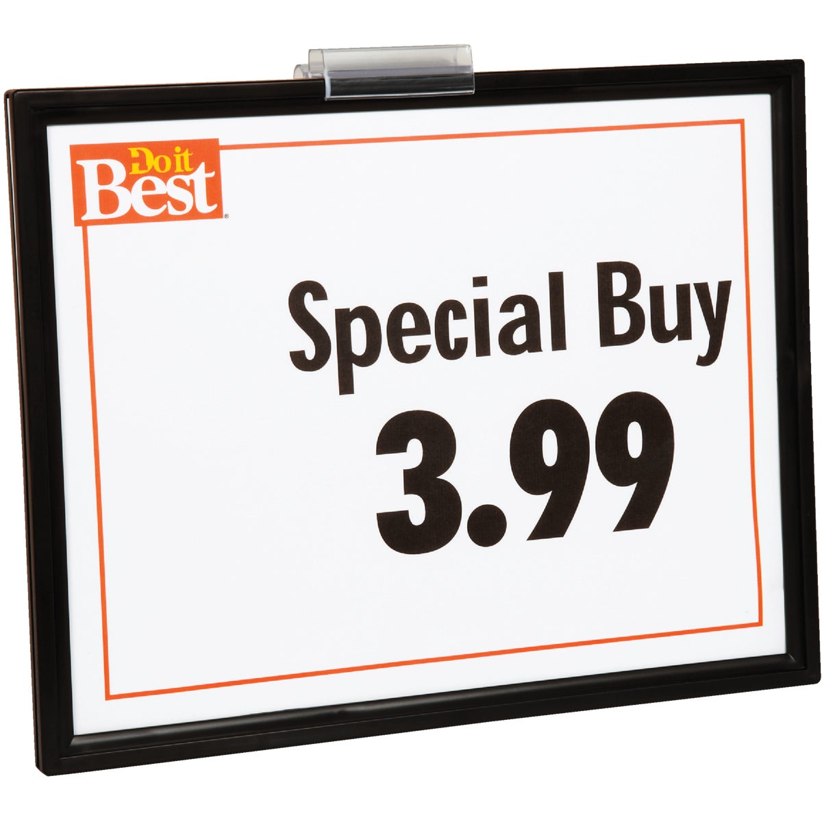 Southern Imperial 8.5 In. x 11 In. Black Dump Bin Sign Frame