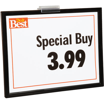 Southern Imperial 8.5 In. x 11 In. Black Dump Bin Sign Frame