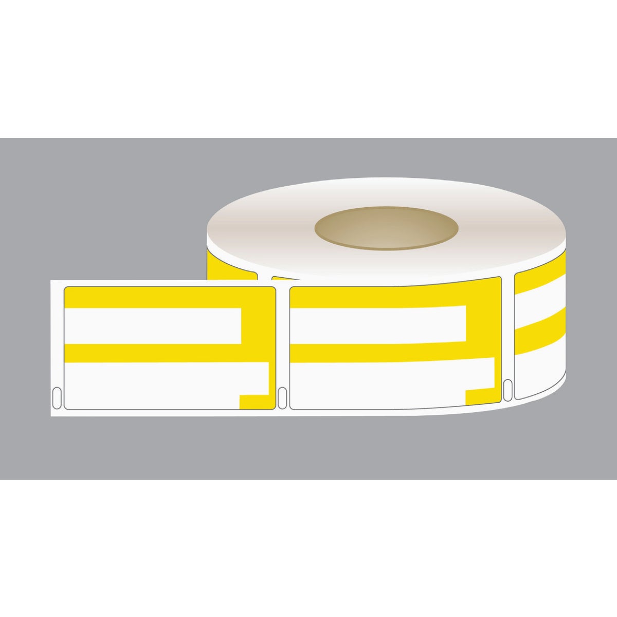 Centurion 2 In. x 1-1/8 In. Dymo Bin Blank Label (10 Rolls/Box)