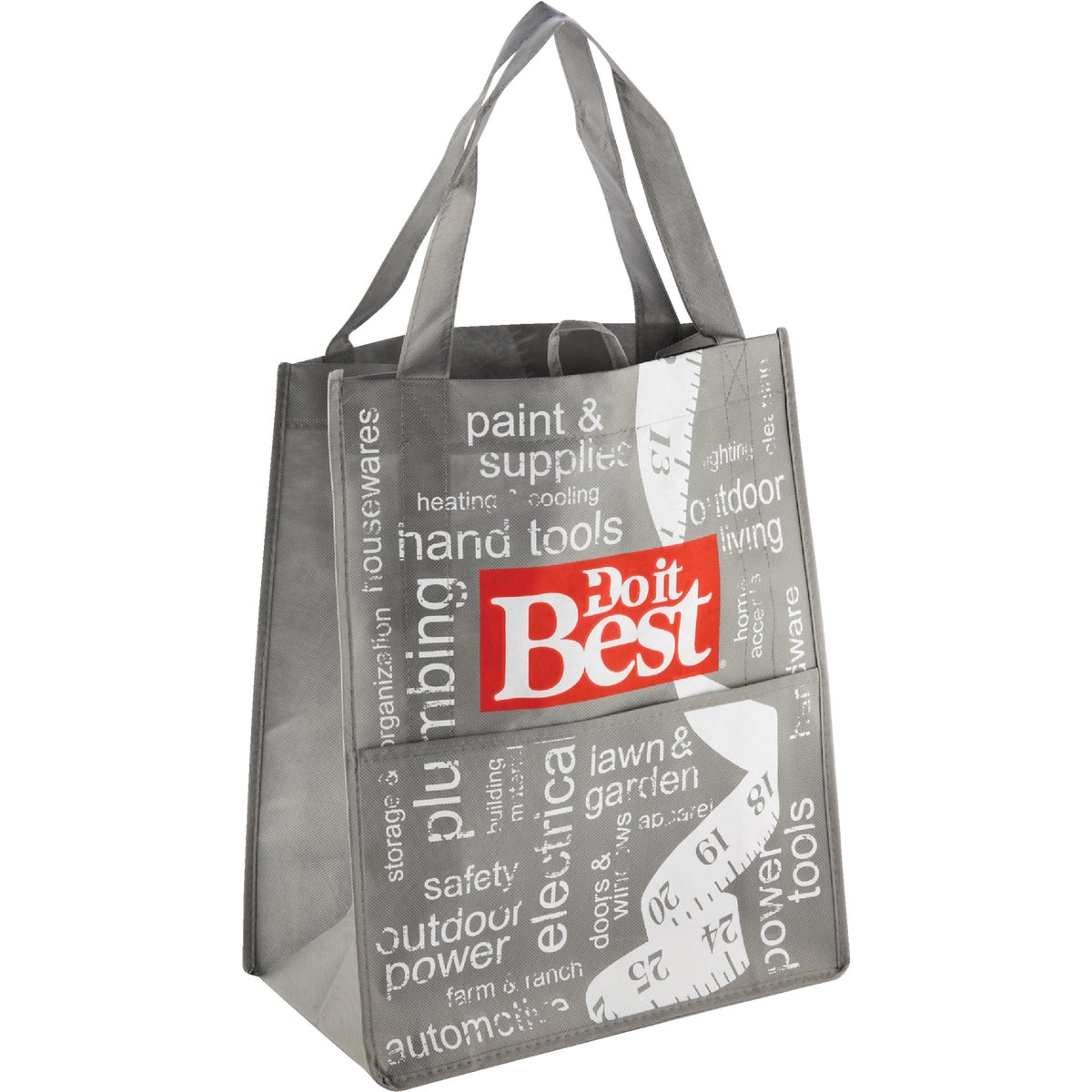 Do it Best 14 In. W. x 17 In. H. x 8 In. D. Tote Shopping Bag