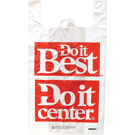 Do it Best/Do it Center 18 Lb. Capacity Large T-Shirt Shopping Bag (1000-Pack)