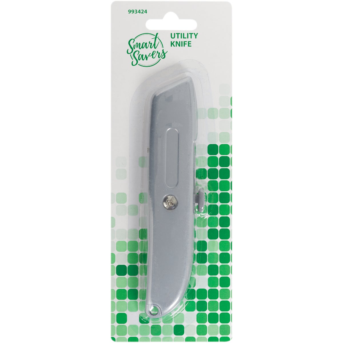 Smart Savers Retractable Straight Utility Knife