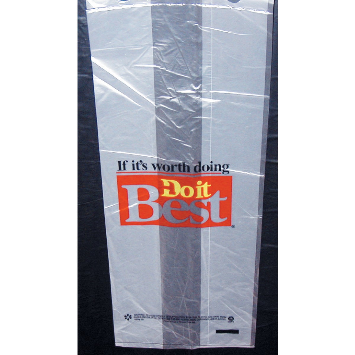 Do it Best 5 Lb Capacity Clear Plastic Nail Shopping Bag (1500-Pack)