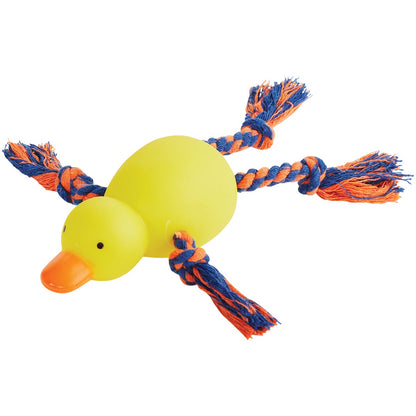 Smart Savers 9 In. Squeaky Duck Dog Toy